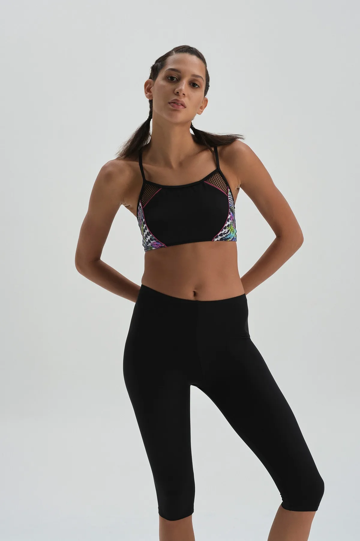 Dagi  Schwarze mittelgroße Leggings