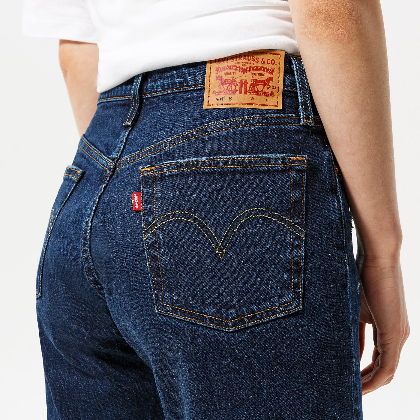 LEVI'S HOSE 501 SKINNY Dunkelblau