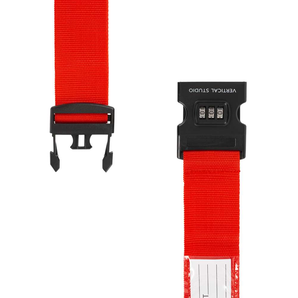 VERTICAL STUDIO Gepäck Koffergurt 200cm rot