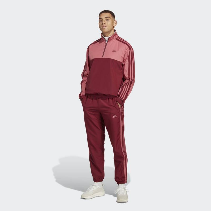 adidas 1/4 Zip Woven Trainingsanzug Sweatshirt Herren
