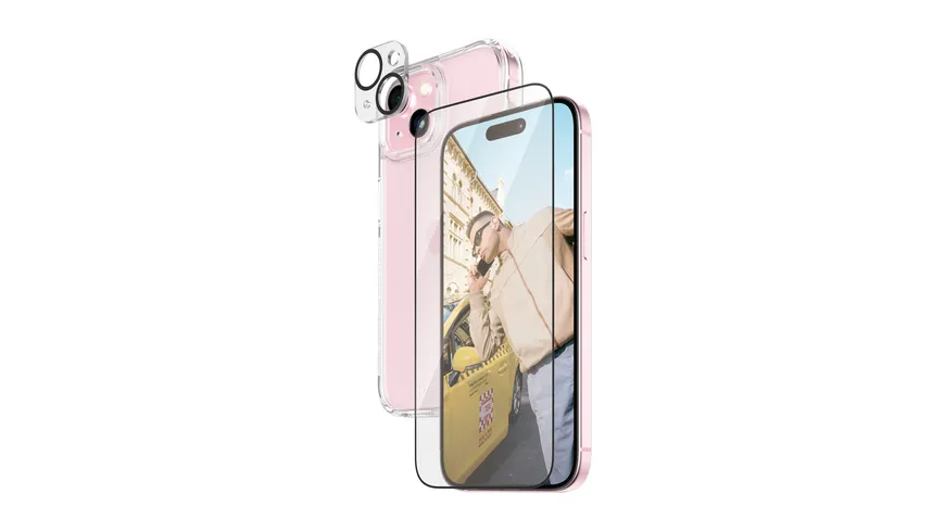 PanzerGlass iPhone 15 3-in-1 Pack