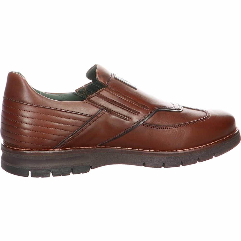 GALIZIO TORRESI Klassische Slipper braun