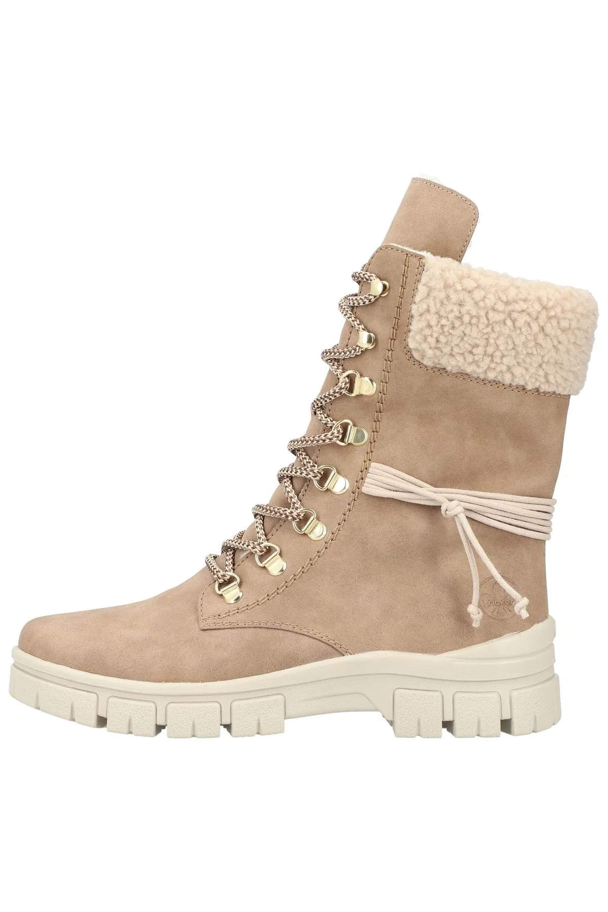 Rieker  Stiefelette - Braun - Blockabsatz