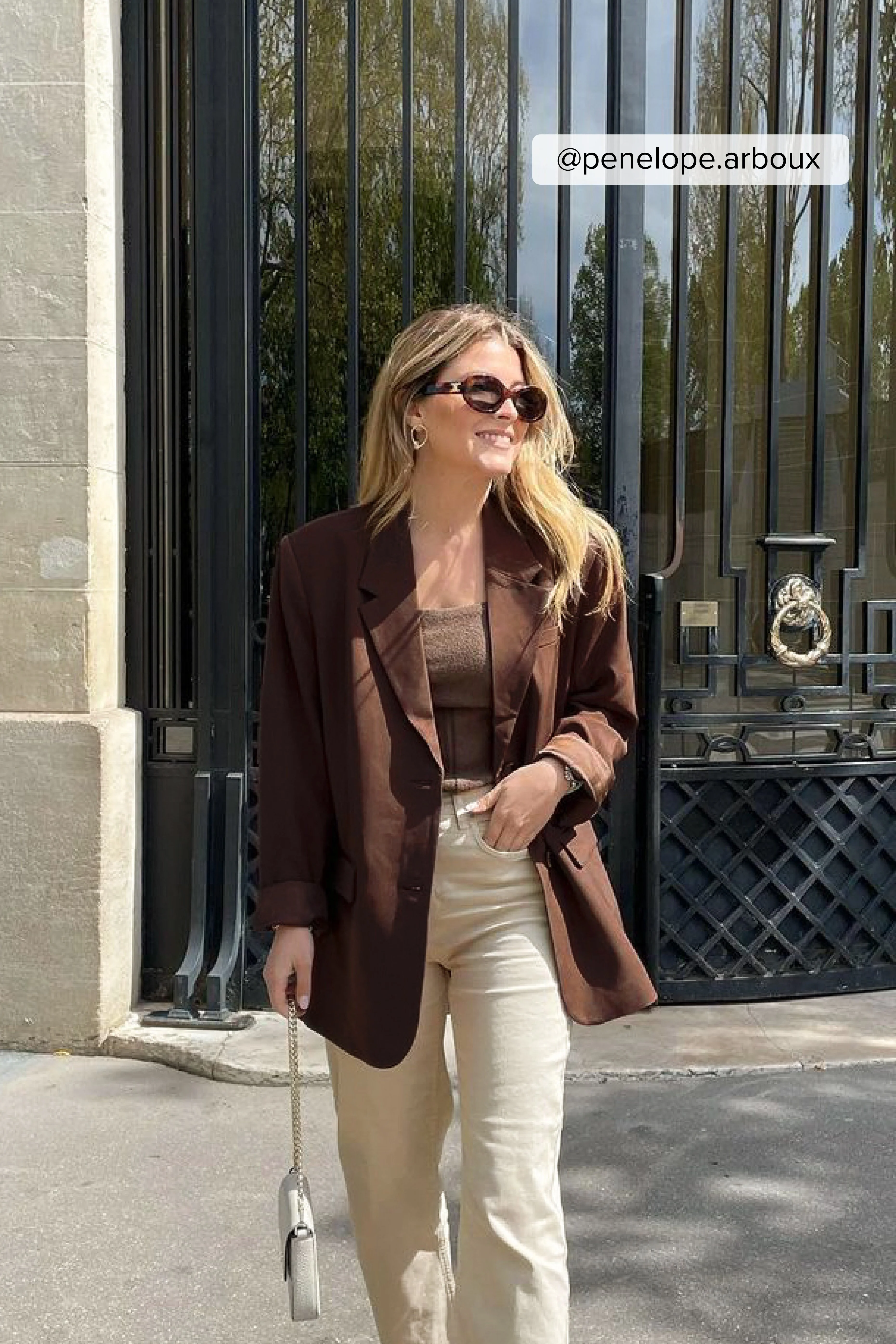 Lässiger Blazer mit Oversize-Passform