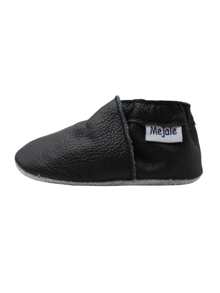 Yalion Baby Krabbelschuhe in Einfarbig Schwarz günstig kaufen