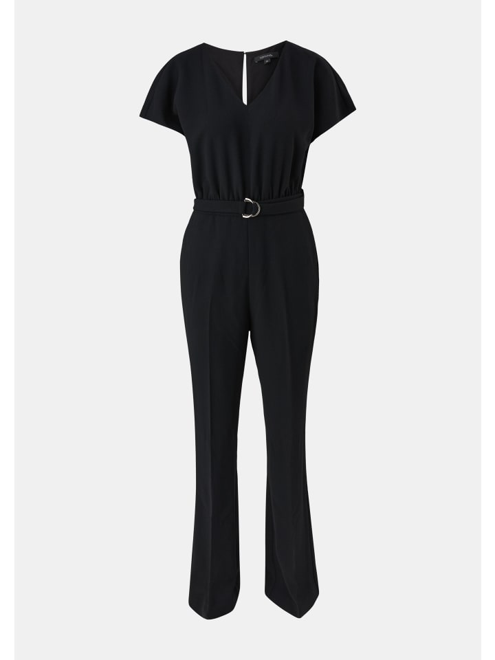 comma Overall lang in Schwarz günstig kaufen
