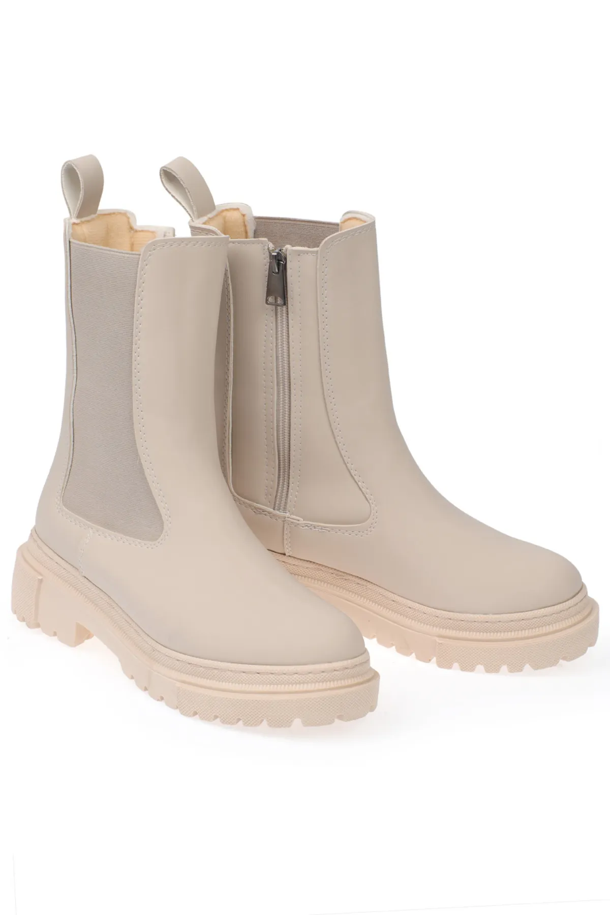 Capone Outfitters  Damenstiefel mit Trak-Sohle und elastischen Seiten