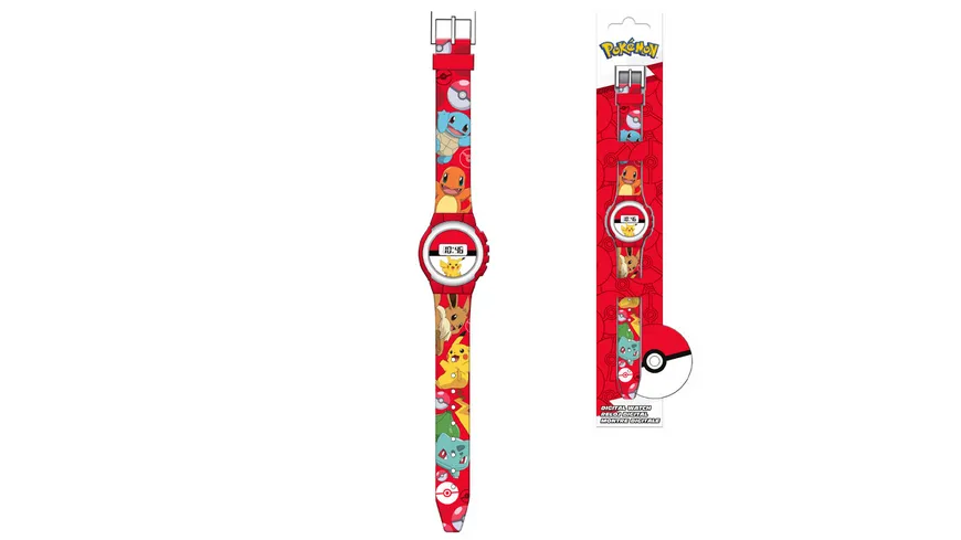 Digitaluhr Pokemon