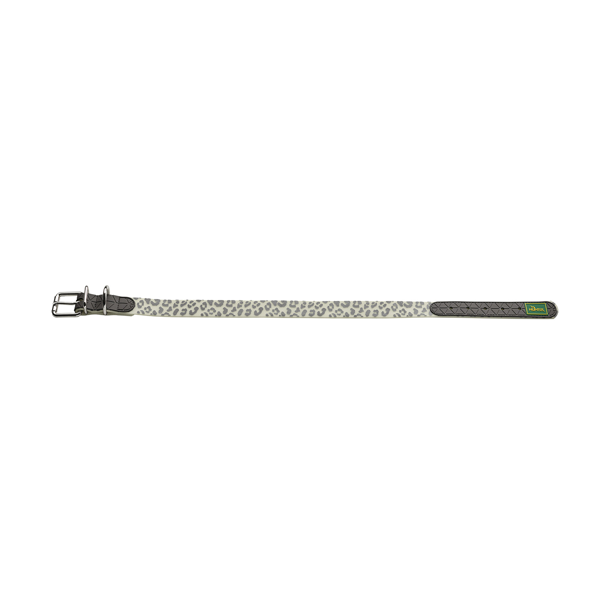Hunter Halsband Convenience Reflect Glow weiß Leopard