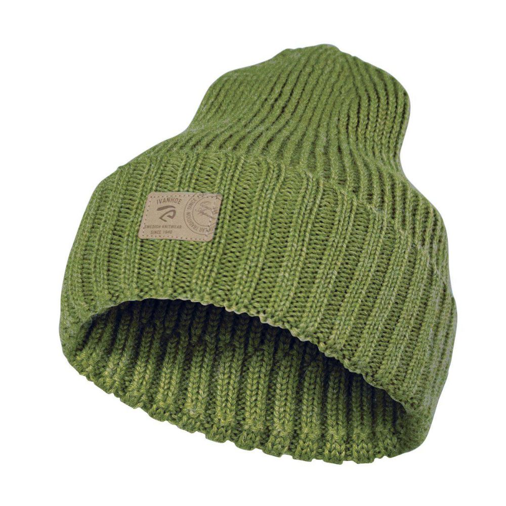 Ivanhoe Ipsum Rippenstrickmütze aus Wolle