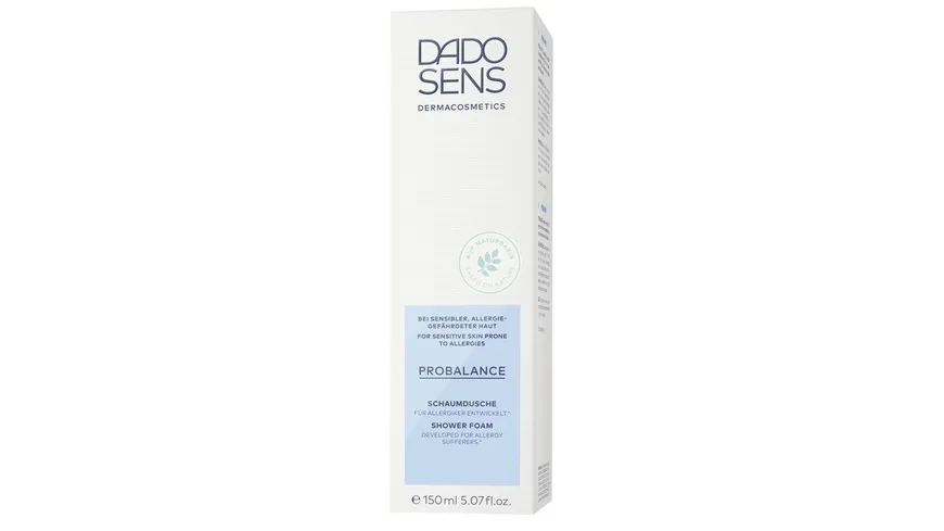 DADO SENS PROBALANCE Schaumdusche - für Allergiker und empfindliche Haut 150 ml