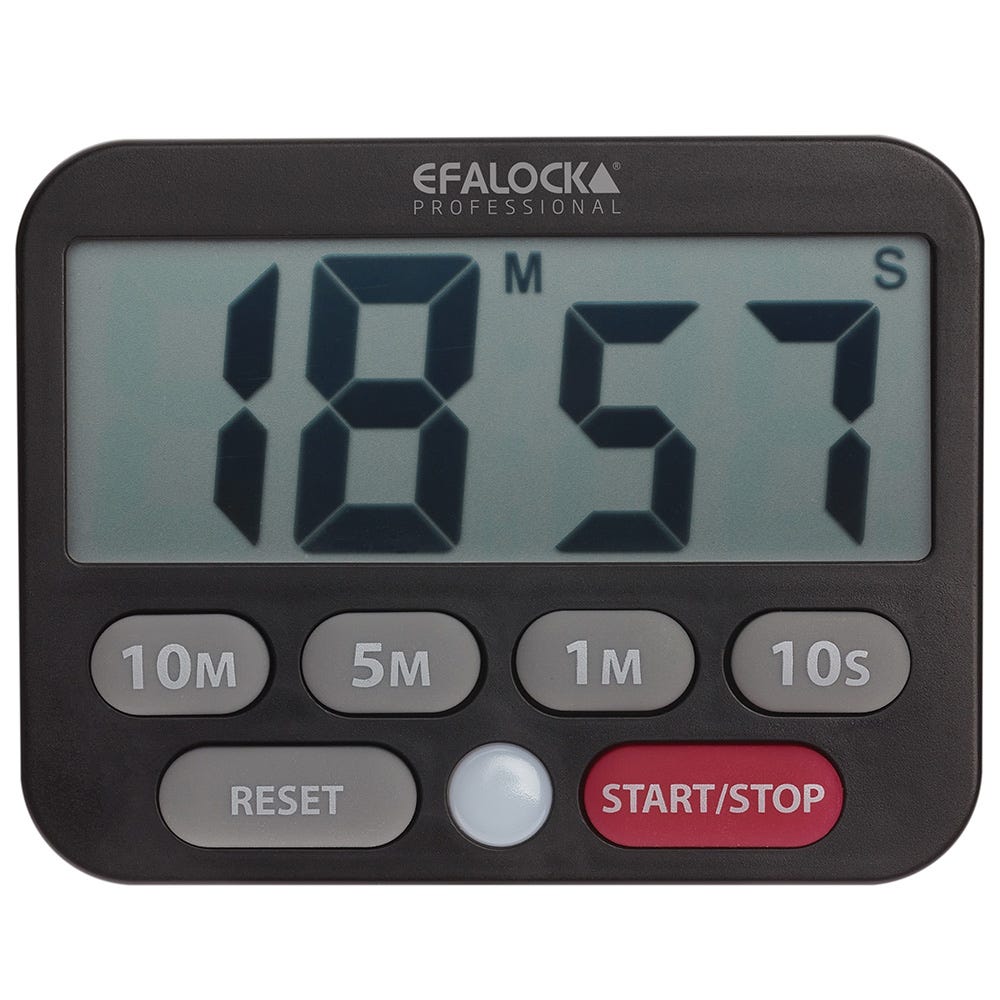 Efalock Digital-Timer EASY-TIME schwarz