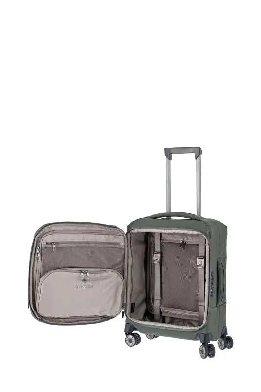 Travelite PRIIMA Kabinengepäck S mit 4 Rollen - Oliv