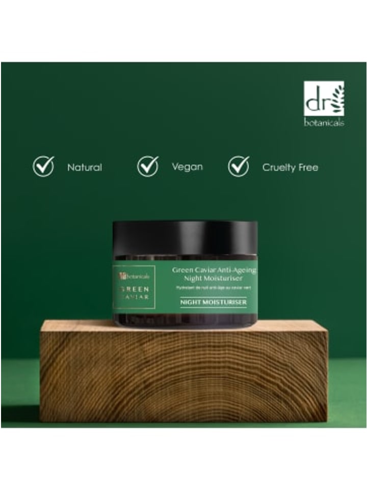 Dr Botanicals DB Green Caviar & Arganöl  Feuchtigkeitscreme für die Nacht 50ml günstig kaufen onesize