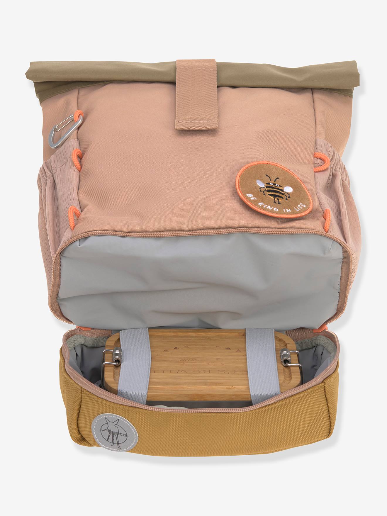 Lässig Kinder Rolltop-Rucksack NATURE LÄSSIG - grün
