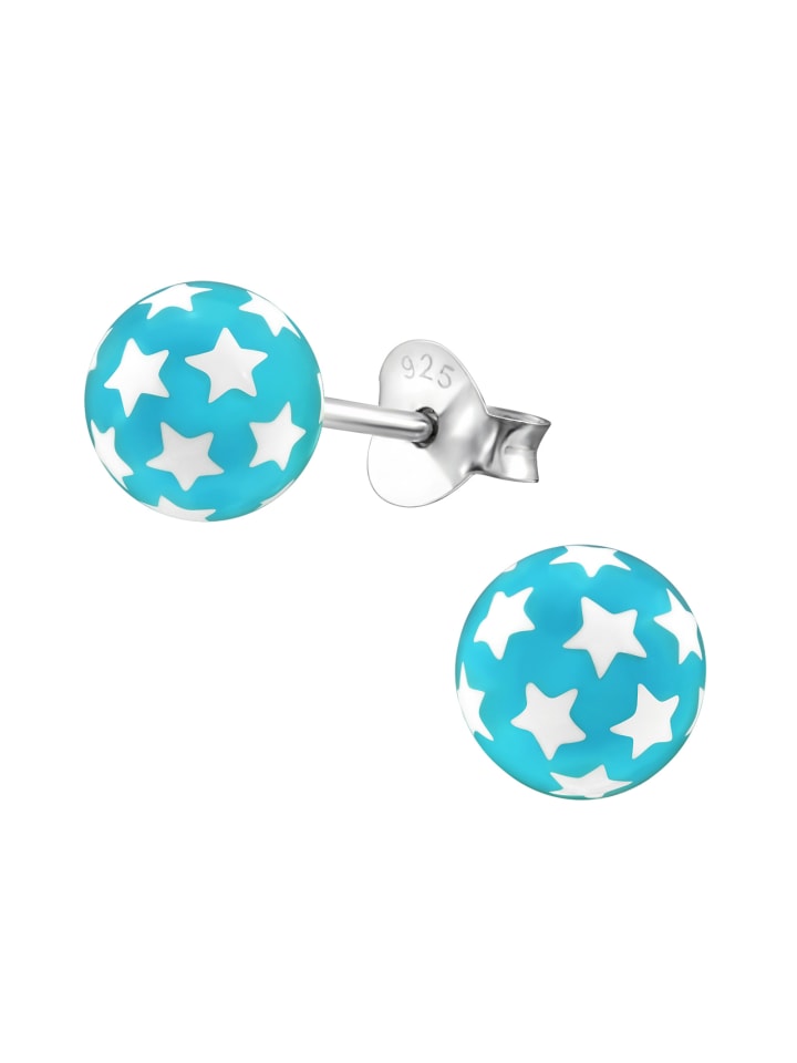 Alexander York Ohrstecker BALL STERNE türkis in 925 Sterling Silber, 2-tlg. günstig kaufen onesize