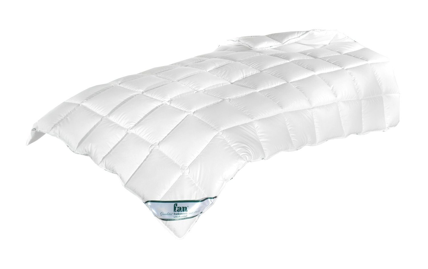 Baumwollbettdecke, MEDISAN, Vierjahreszeiten-Steppbett, 220 x 155 cm, Frankenstolz, Füllung: Textilfaser, Bezug: Baumwolle