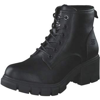 Dockers Schnürstiefelette in schwarz