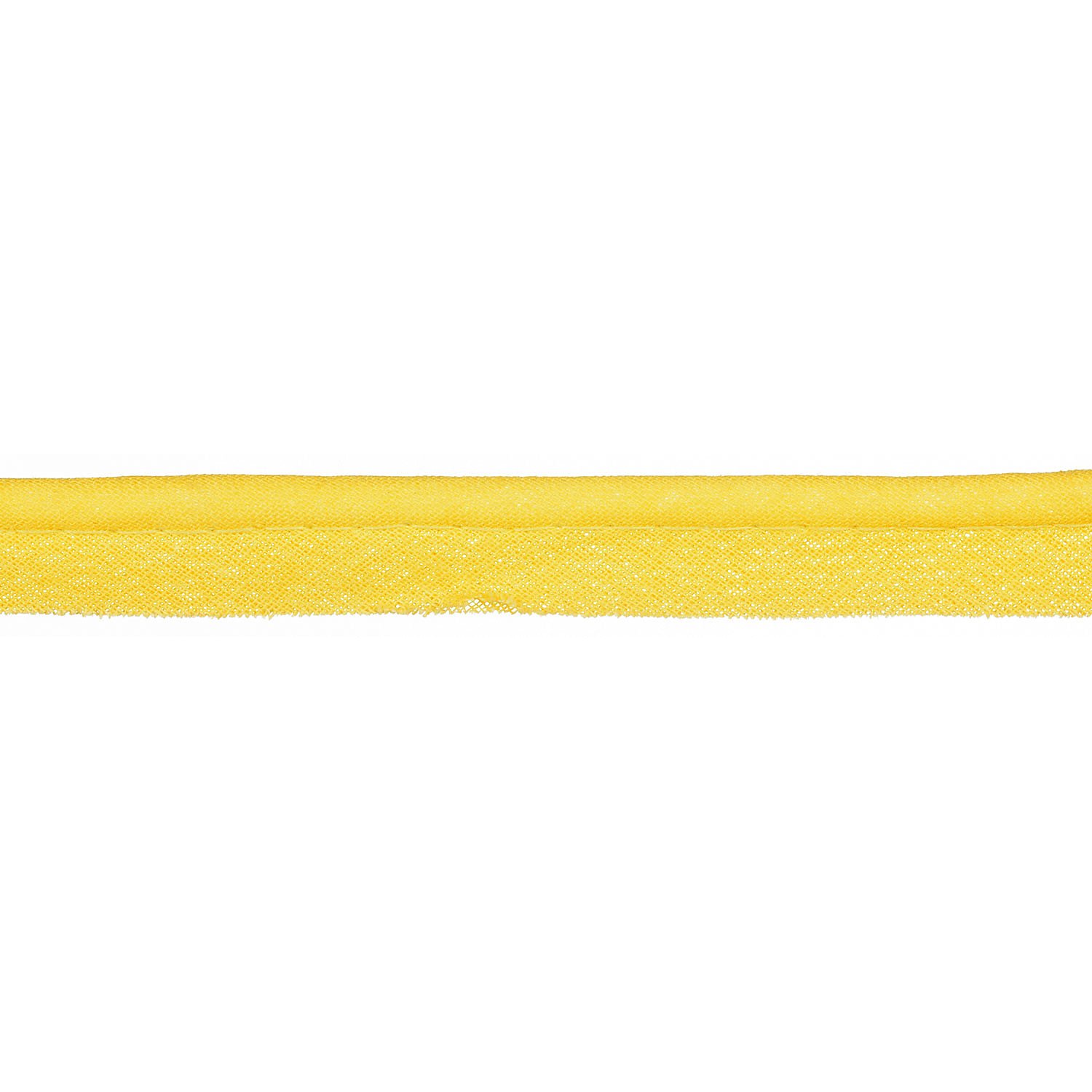 buttinette Baumwoll-Paspelband, gelb, 4 mm Ø, 5 m
