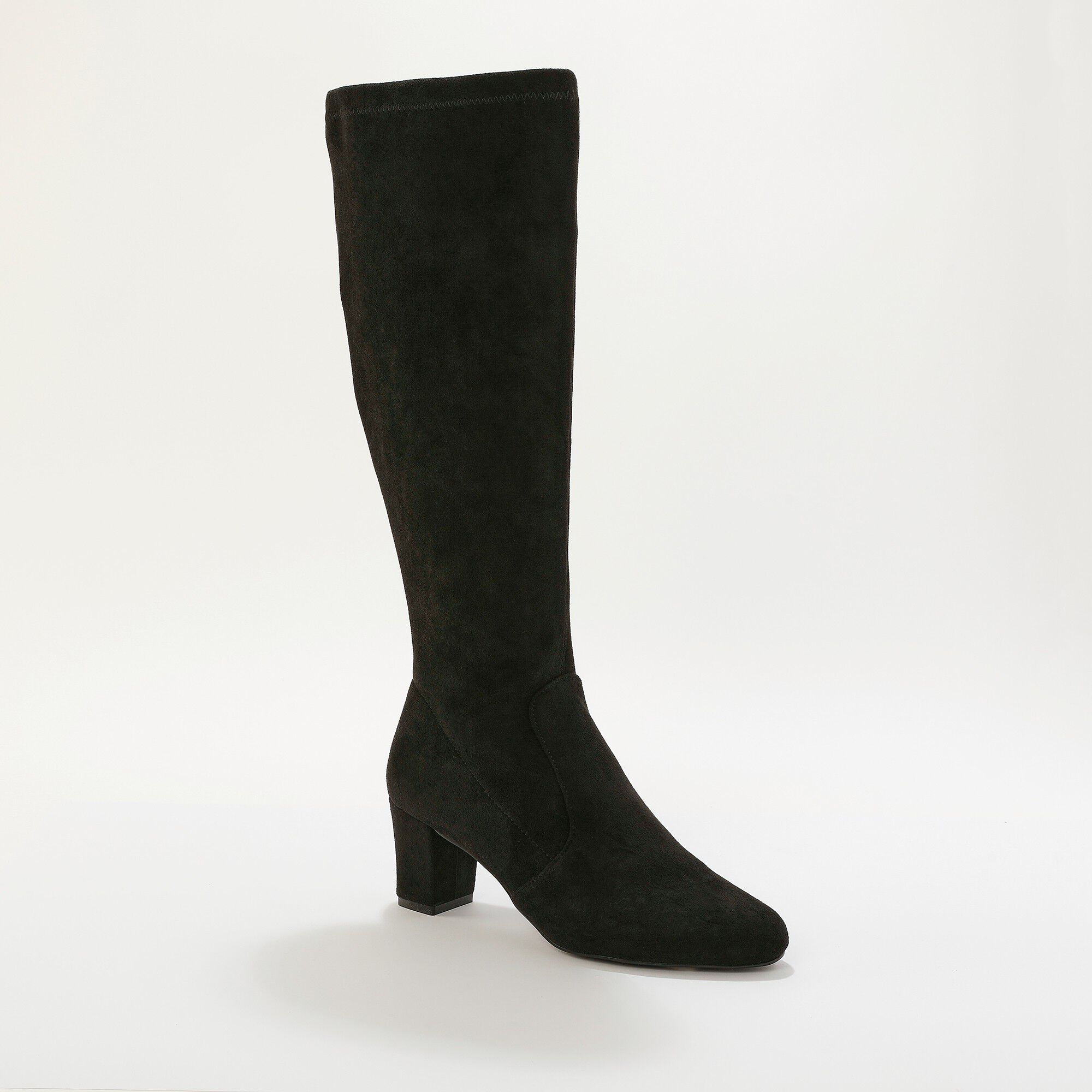 Bottes stretch à talon