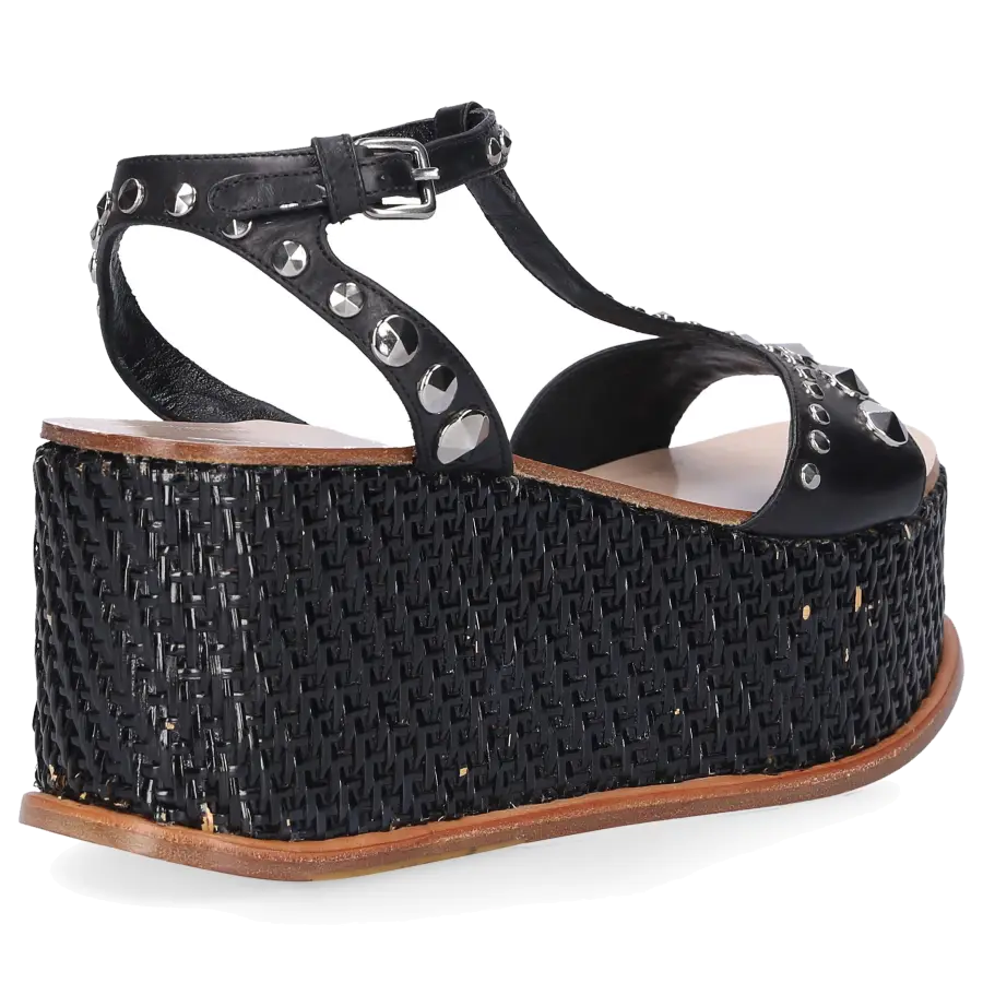 Miu Miu - Sandalen Kalbsleder - schwarz