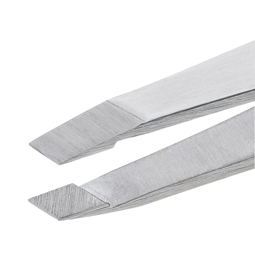 Slant Tweezer - Classic Stainless Steel