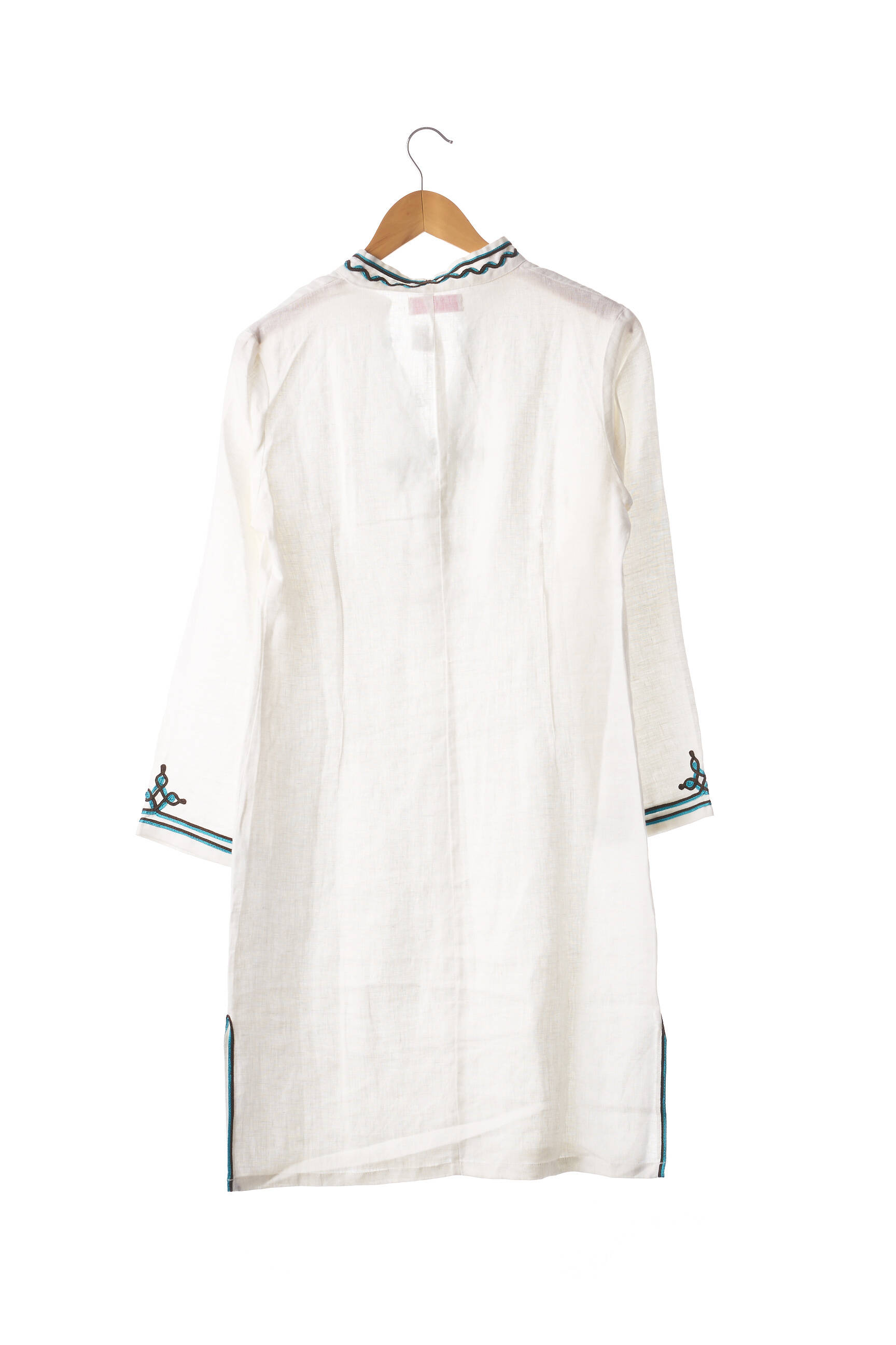 Tunique Des Cotonniers Tuniquemanchelongue Femme couleur blanc