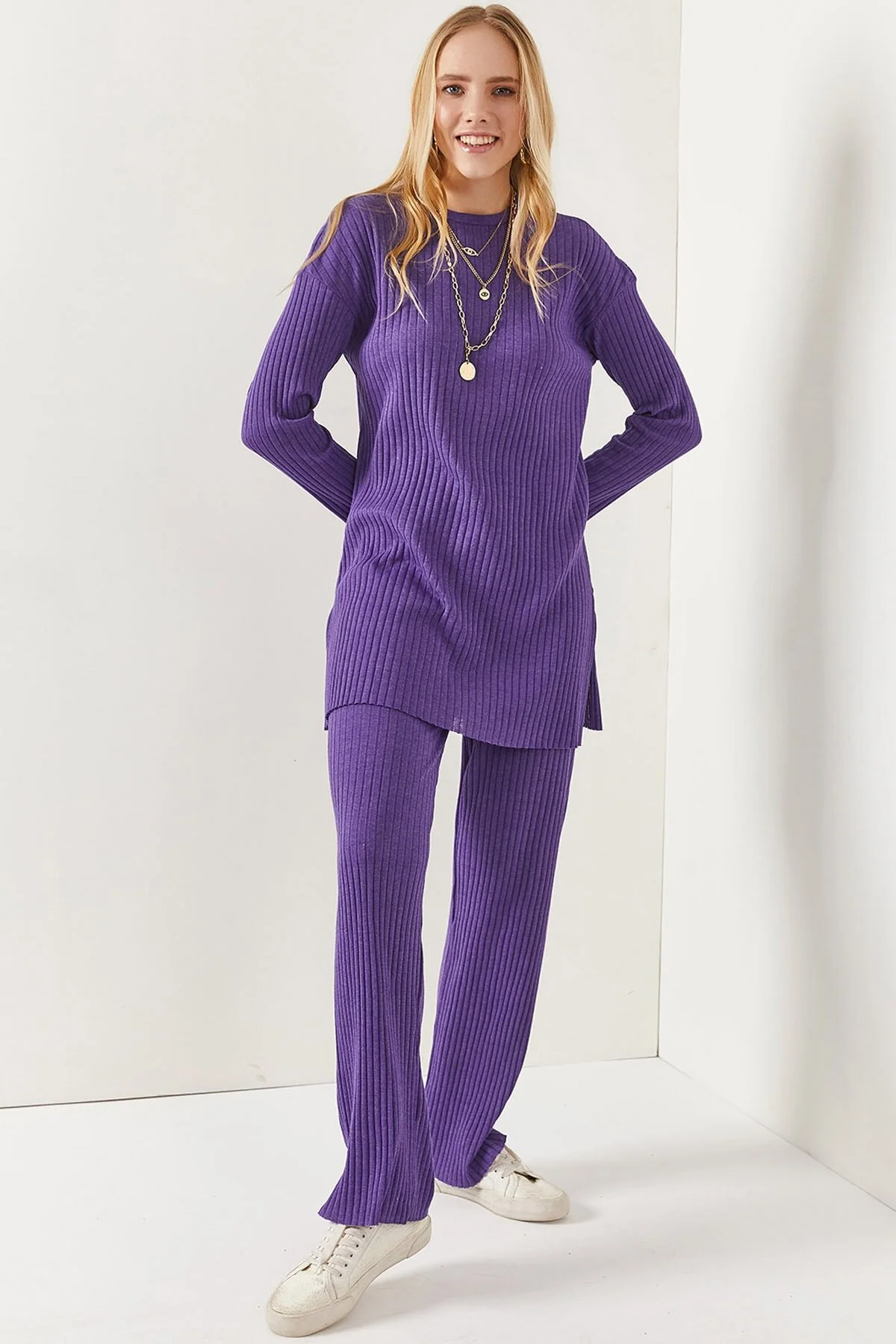 Olalook  Zweiteiler - Lila - Regular Fit