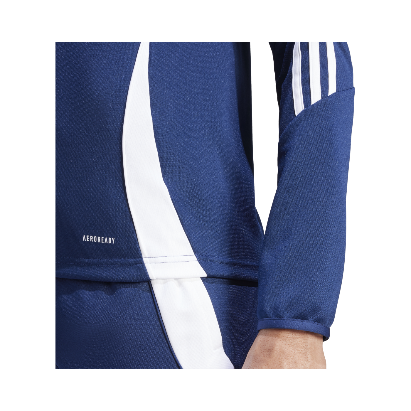 adidas Tiro 24 Trainingstop Damen Blau Weiss