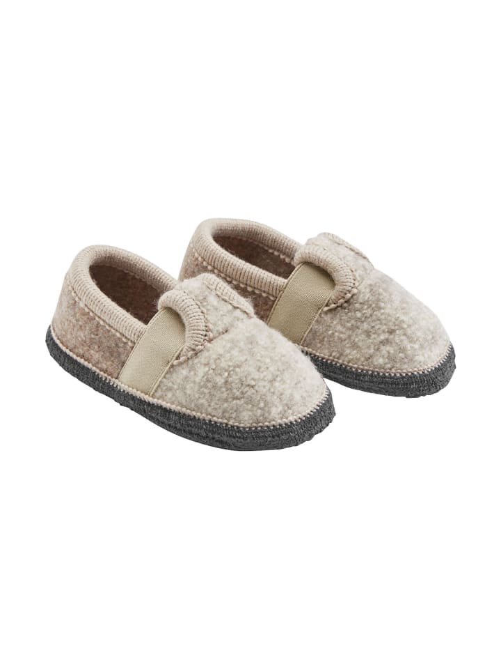 Hessnatur Hausschuhe in beige günstig kaufen