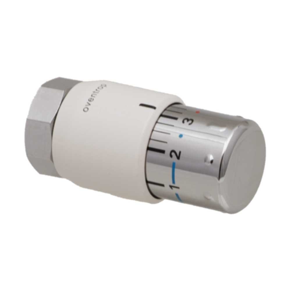 Oventrop Heizkörper Oventrop Thermostat Uni SH 7-28 °C, 0 * 1-5, Flüssig-Fühler, weiß/verc