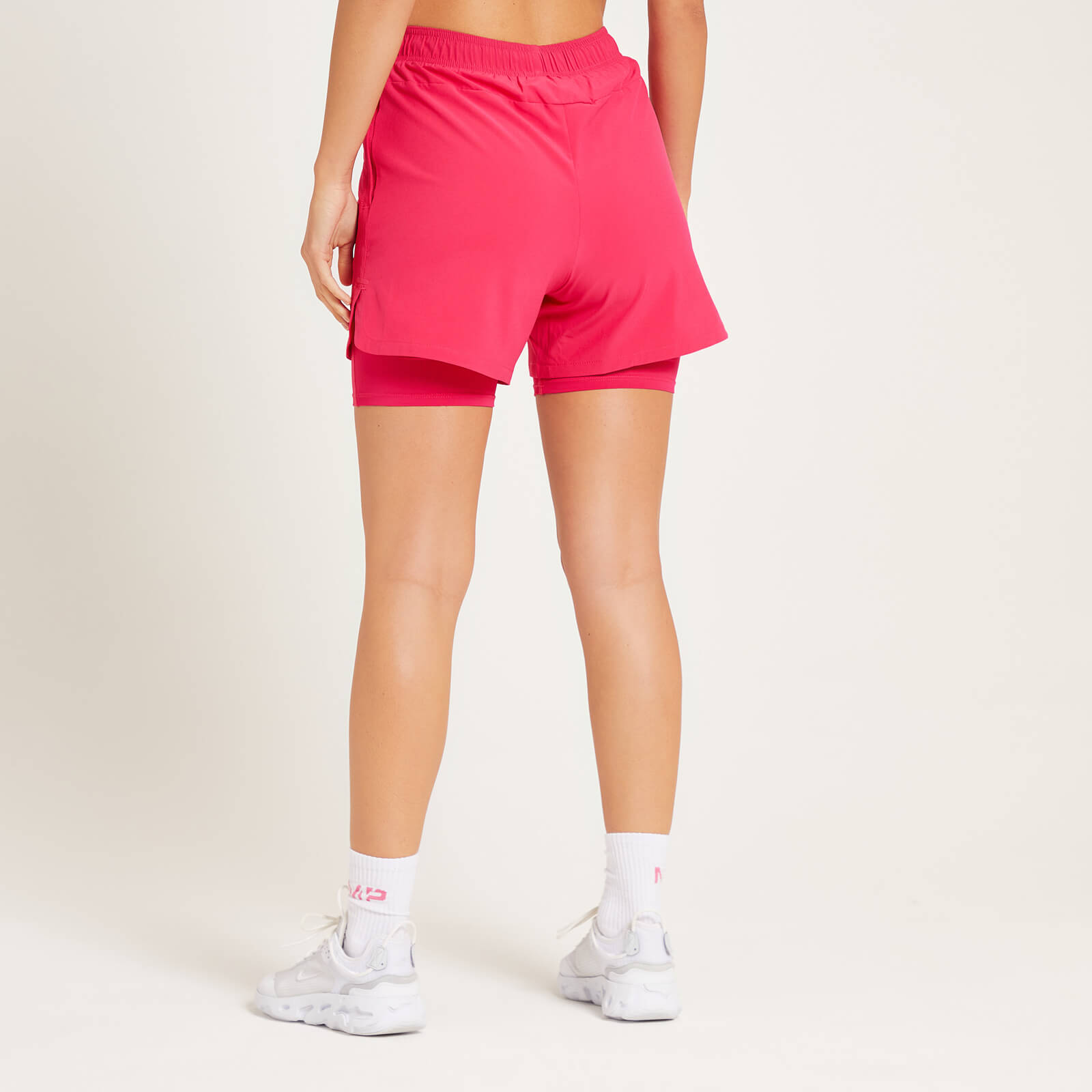 Short d’entraînement 2-en-1 MP pour femmes – Magenta