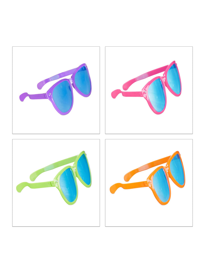 relaxdays 48x Partybrille in Mehrfarbig günstig kaufen onesize