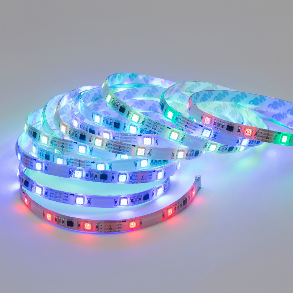 Flexband WiFi RGB-LED, 5m weiß