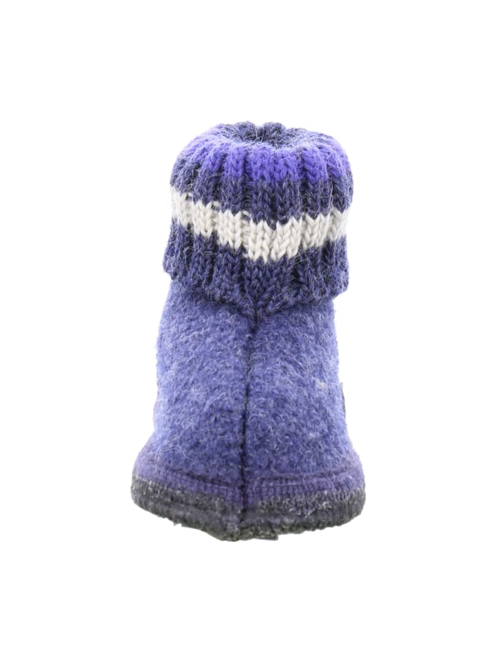 HAFLINGER Hausschuhe in Blau günstig kaufen
