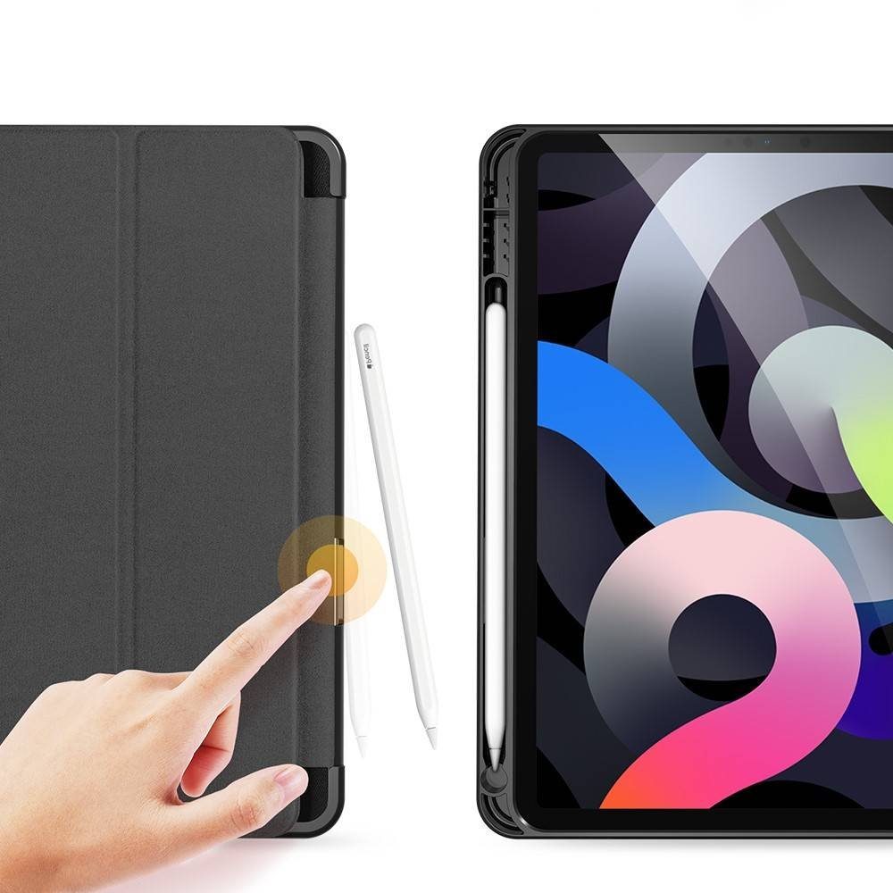 Dux Ducis Tablet-Hülle Buch Tasche Hartschale mit Smart Sleep Standfunktion kompatibel mit APPLE IPAD AIR 4 10.9