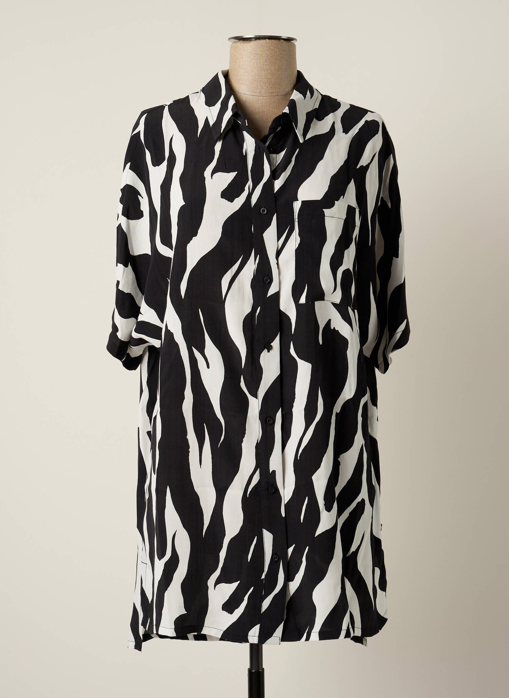 Street One Tuniquemanchecourte Femme couleur noir