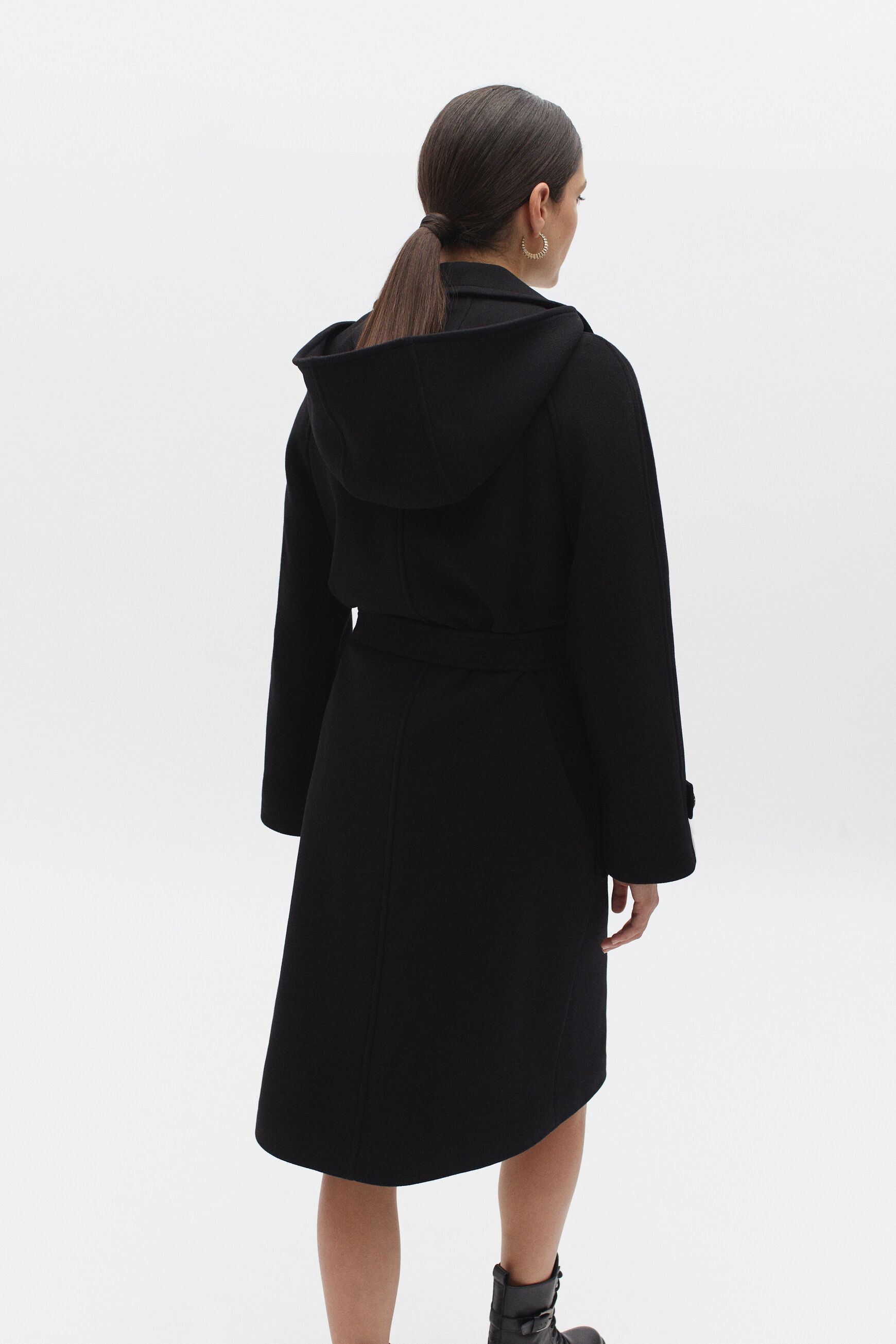 manteau quentin noir femme