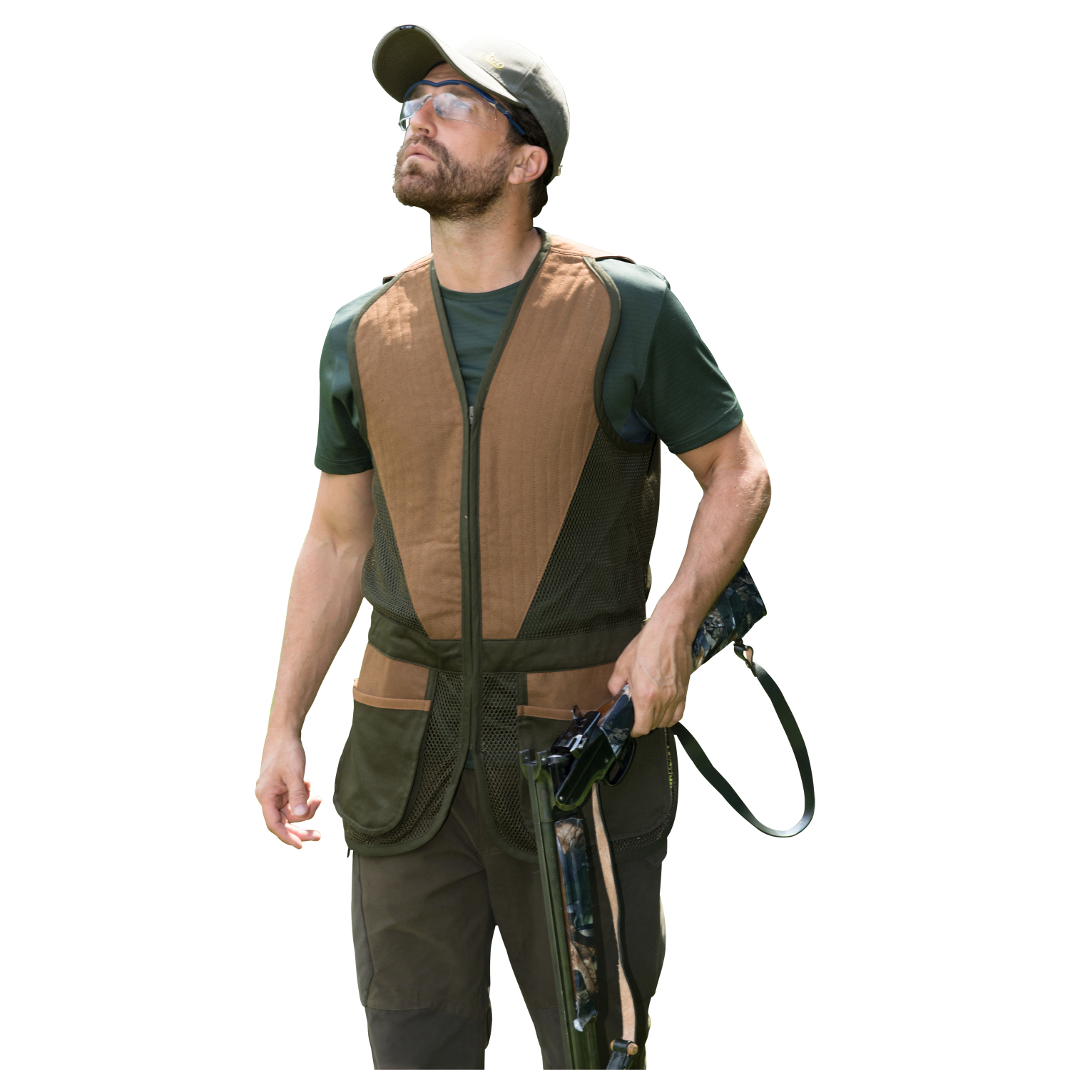 il Lago Prestige Herren Outdoor-Weste Sienna