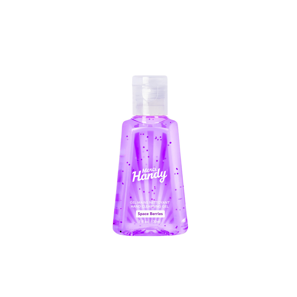 Merci Handy Gel mains nettoyant Space Berries Gel main nettoyant parfumé