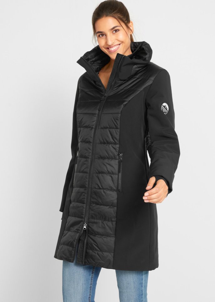 Wasserabweisende Outdoor Longjacke