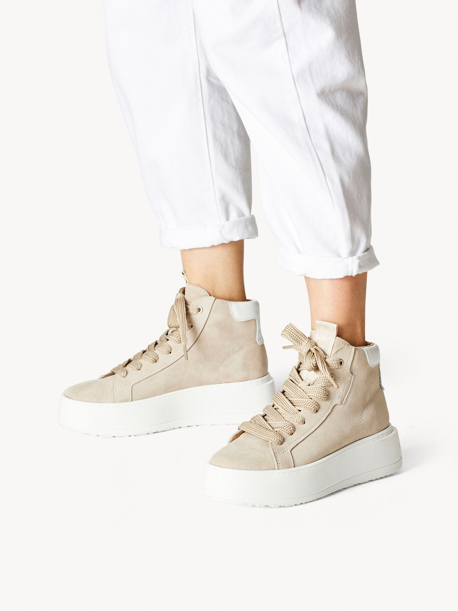 Basket en cuir - marron