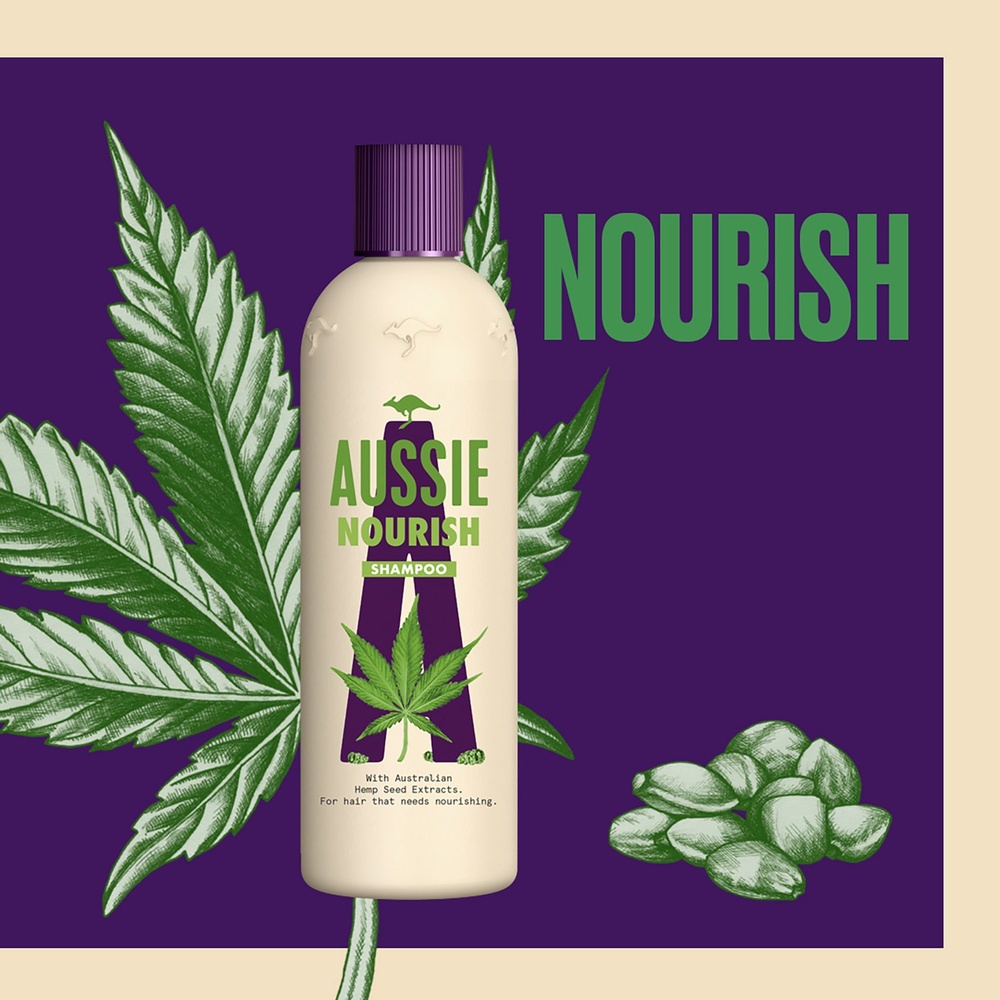 aussie Aussie Nourish Shampoing 300ml Shampoing