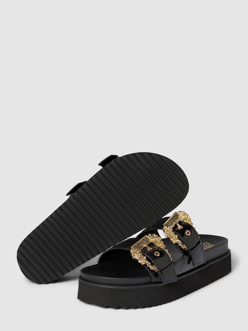 Sandalen mit Plateau-Sohle Modell 'ARIZONA' in schwarz