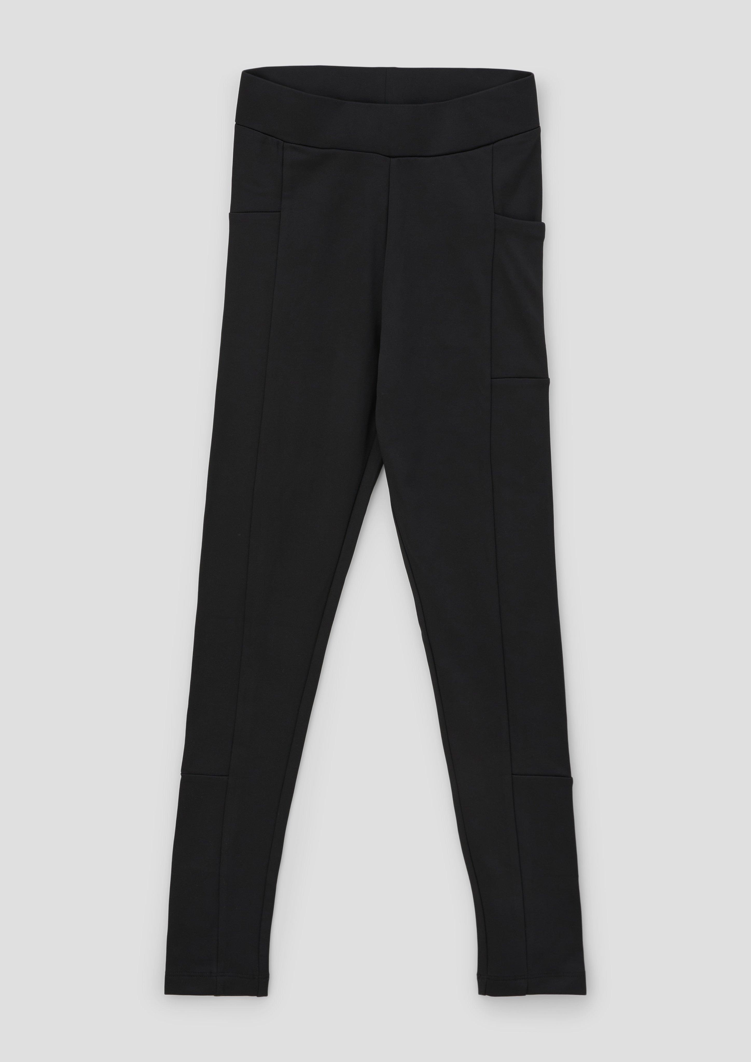 Slim: Hose aus Interlockjersey  2133978-9999