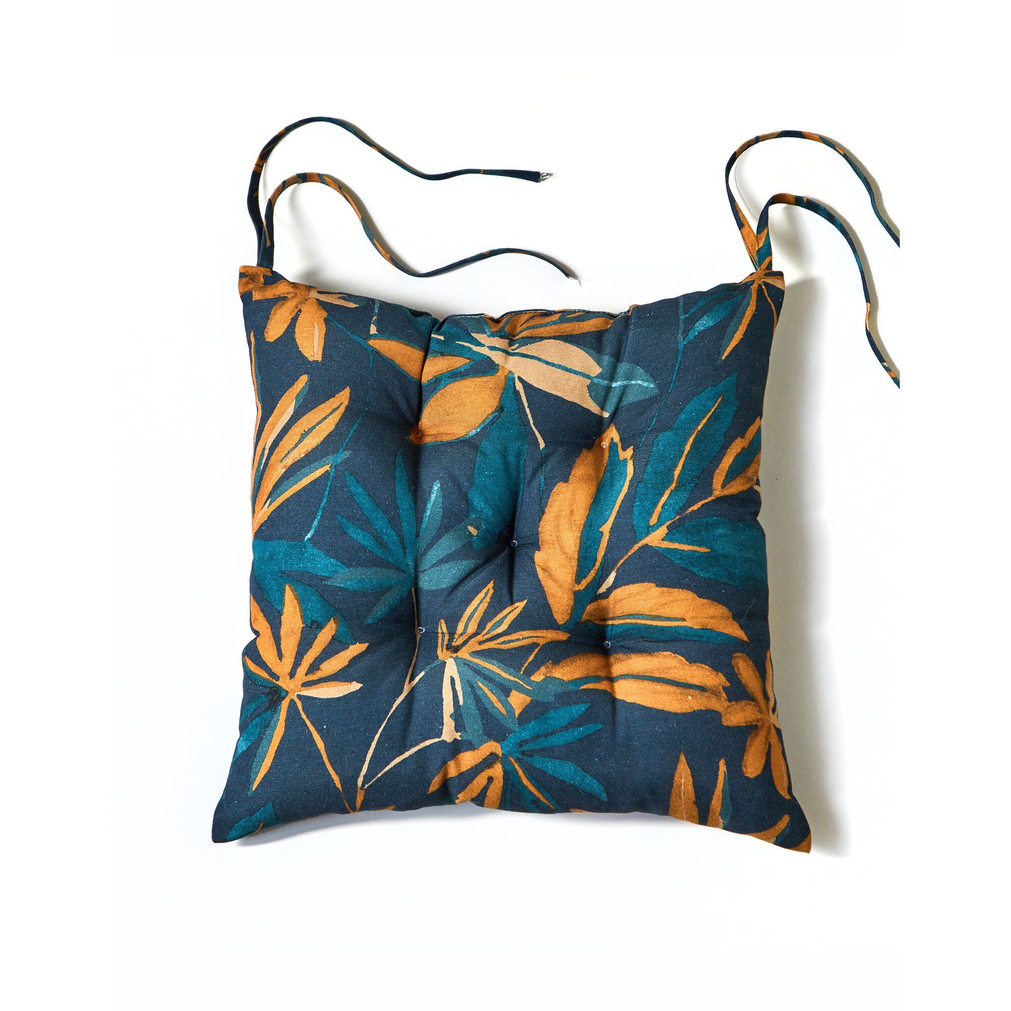 Galette de chaise imprimé floral