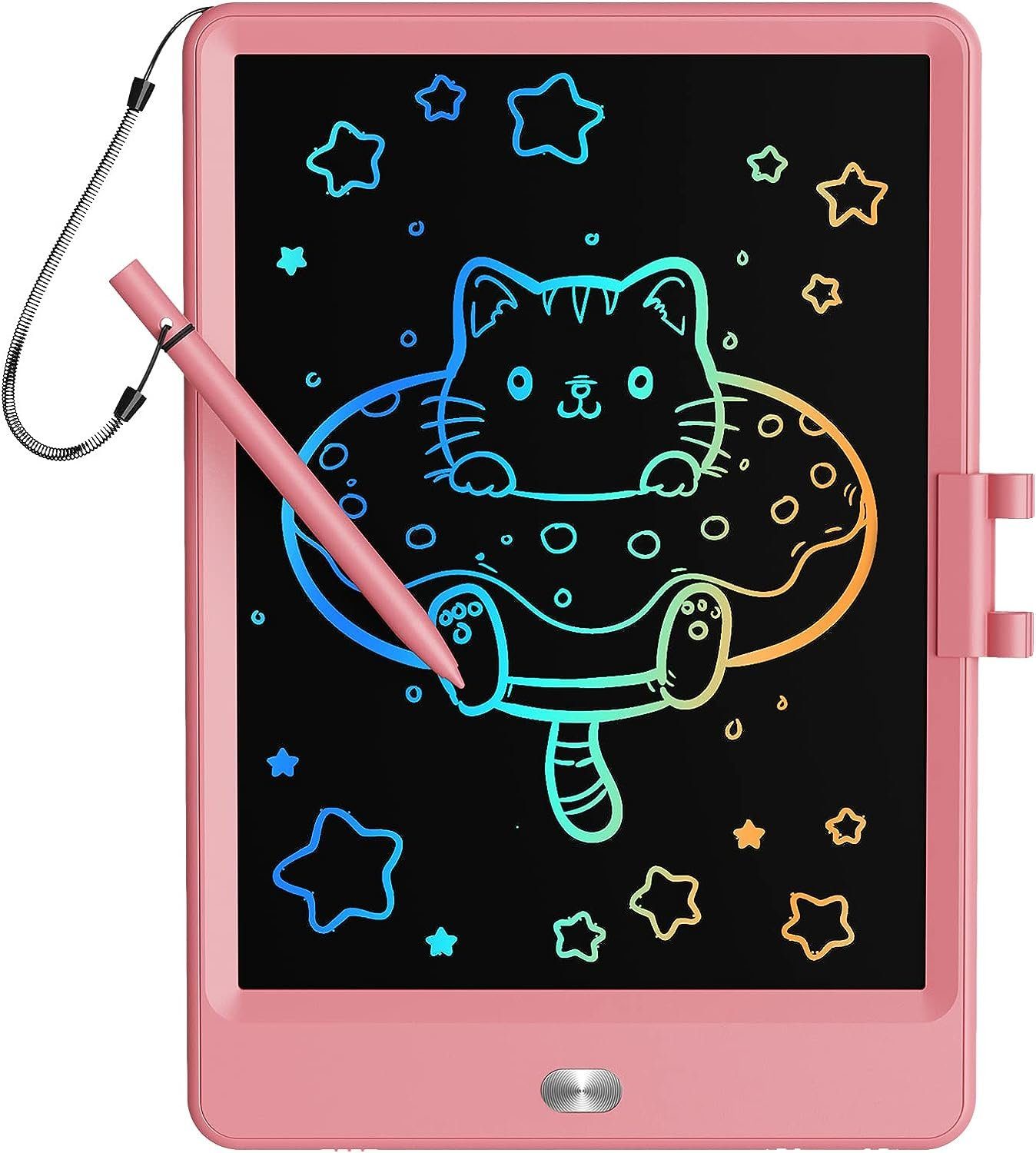 TEKFUN Lernspielzeug, LCD Schreibtafel Kinder 8,5 Zoll Zaubertafel Maltafel Geschenk