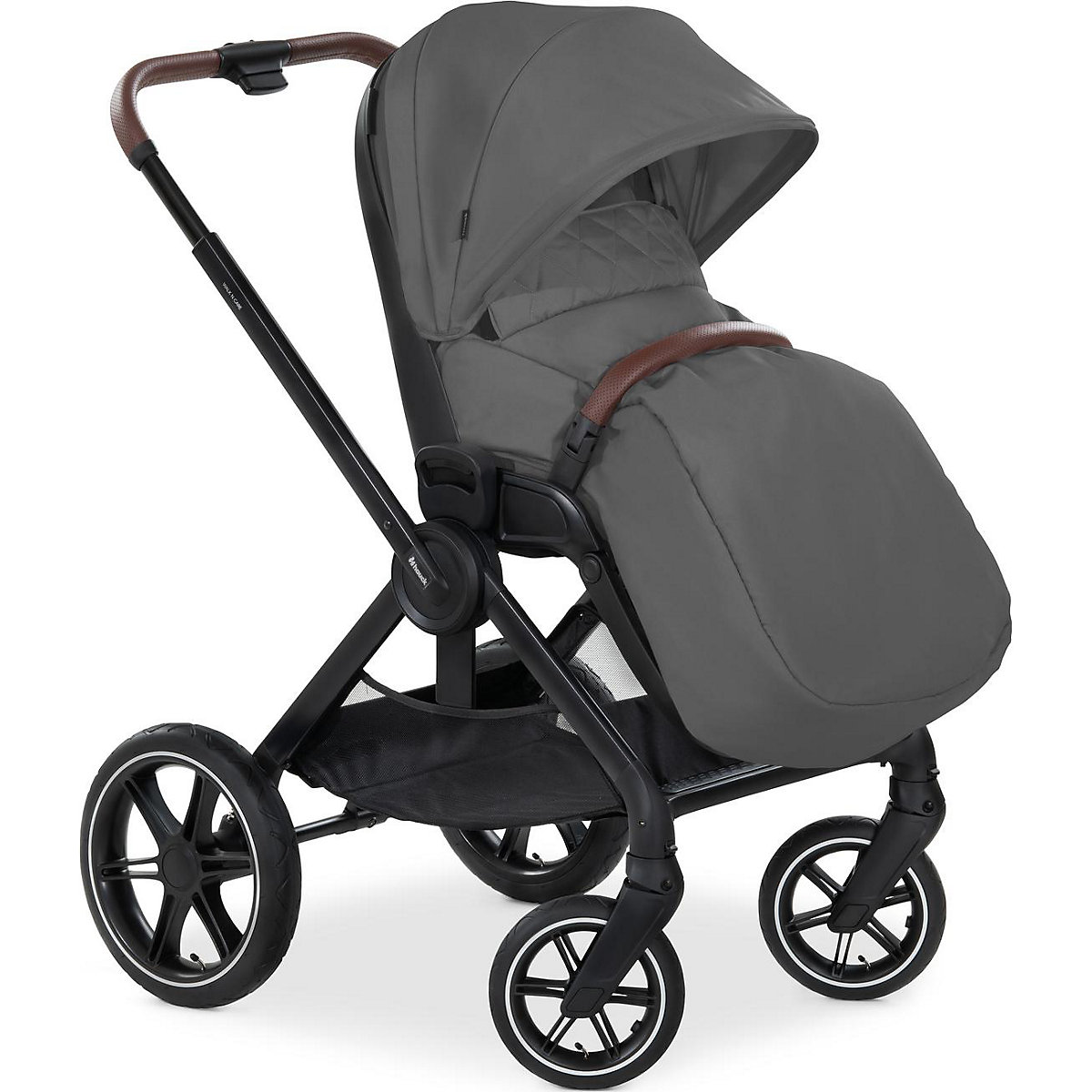 Kombikinderwagen Walk N Care Air Set, dark grey