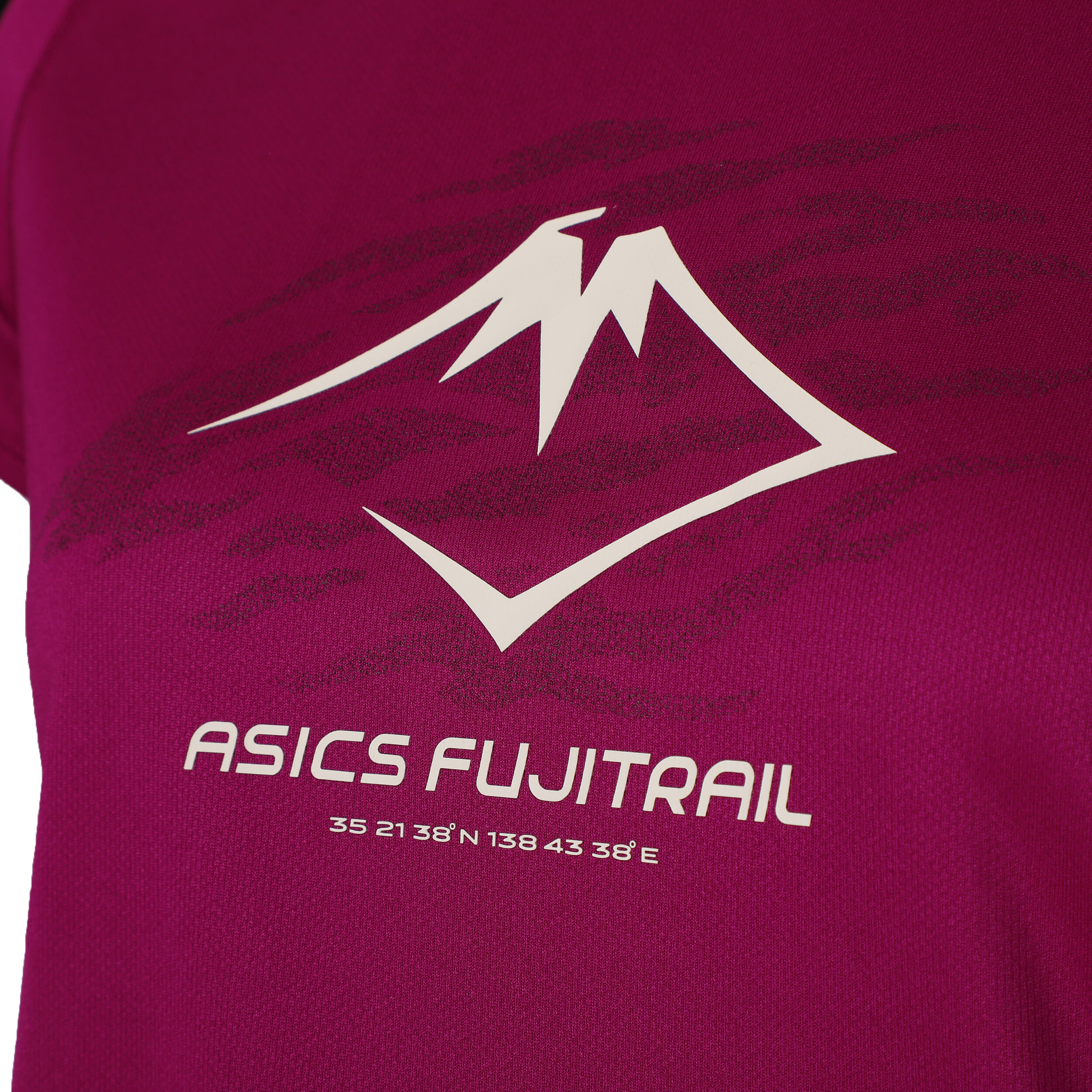 Fujitrail Logo Laufshirt Damen - Berry