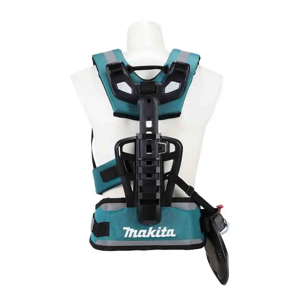 Accessoires Makita 1915M3-7 Harnais de transport pour débroussailleuse, bleu professionnel